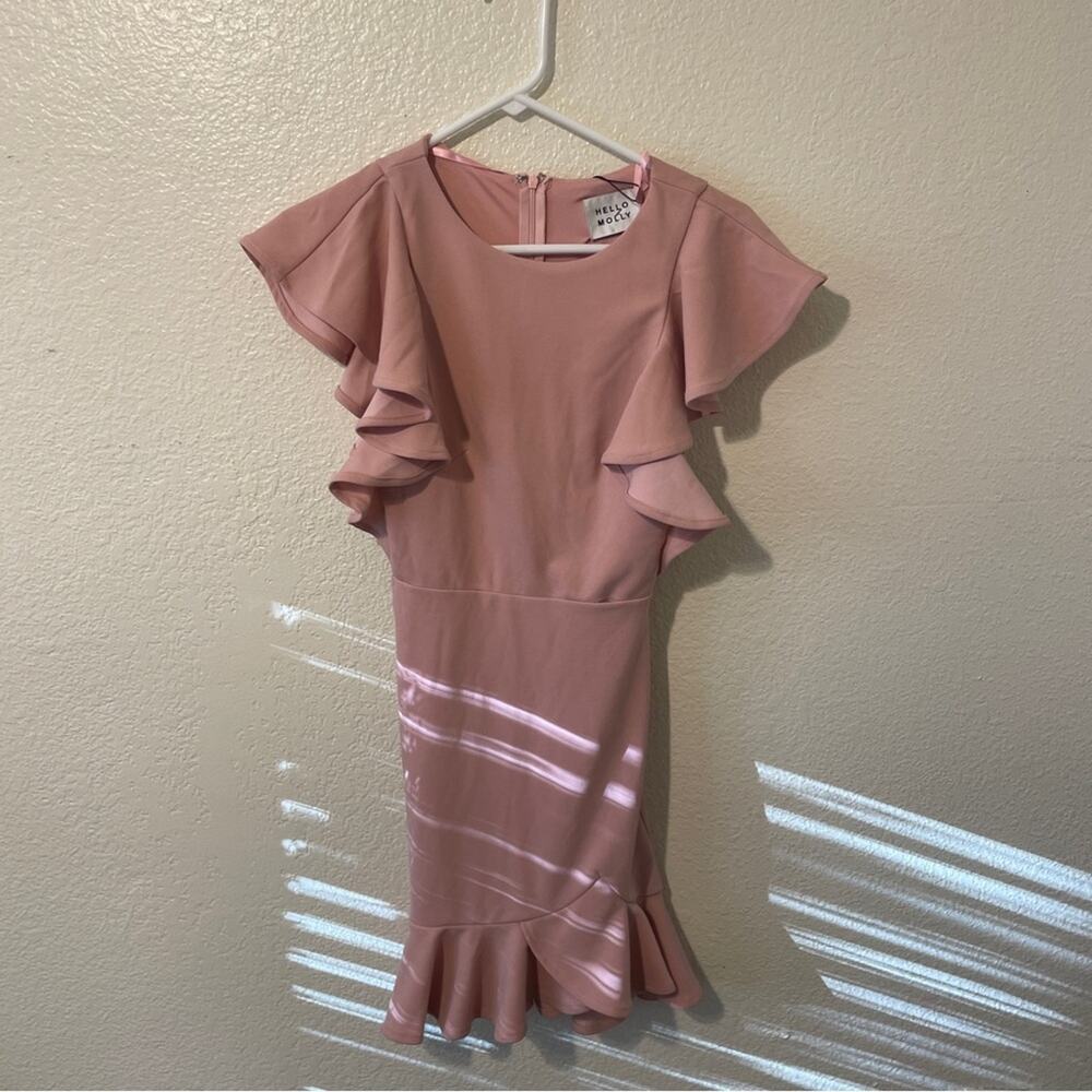 Hello Molly Pink Ruffle Dress - Picture 2 of 7
